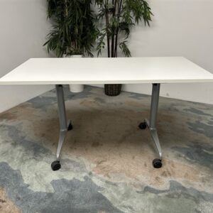 Flip Top Table - White
