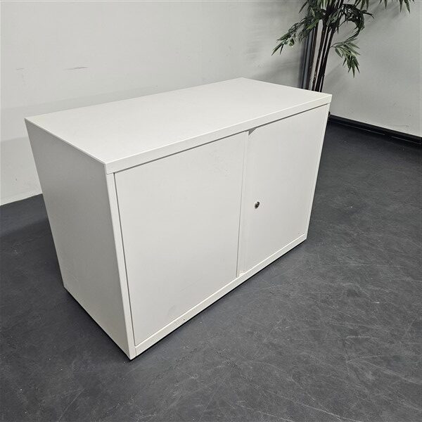 Metal Cupboards - White