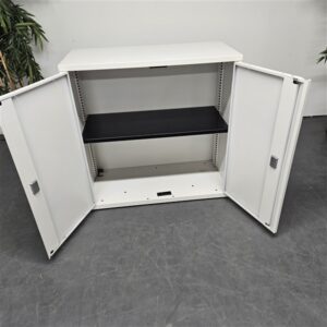 Metal Cupboards - White