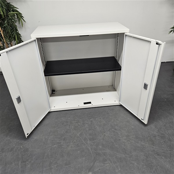 Metal Cupboards - White