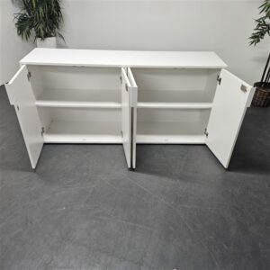 Wooden Credenza - White