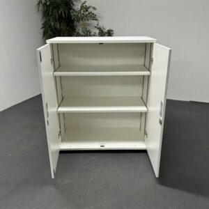 Wooden Cupboards - White