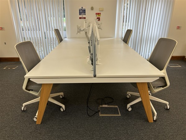 Bench Desks - White - Image 2