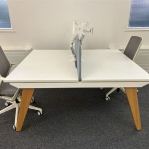 Bench Desks - White