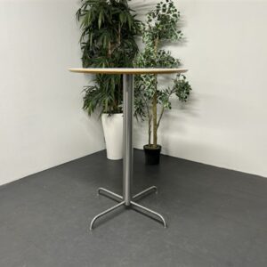 Round Poseur Tables - White
