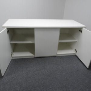 Wooden Credenza - White