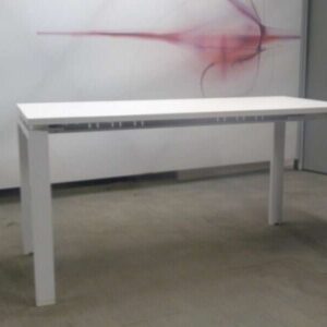 Freestanding Desk - White