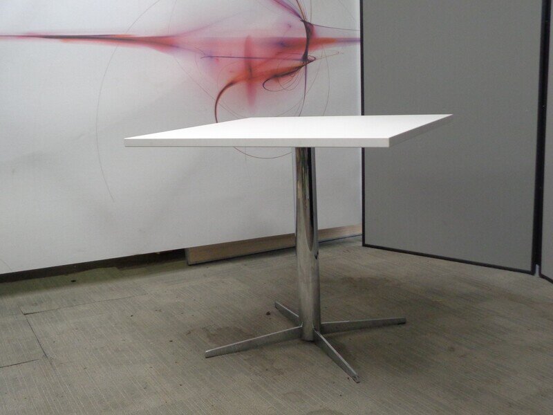 Square Table - White