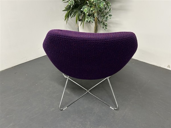 Allermuir Open A642 Chairs - Purple - Image 2