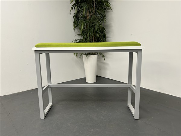 Upholstered High Poseur Benches