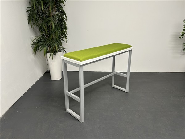 Upholstered High Poseur Benches - Image 2